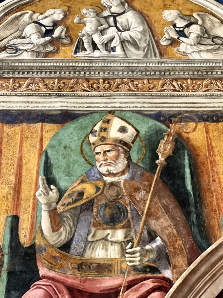 fresco of St. Zenobius by Ghirlandaio, 1482-85