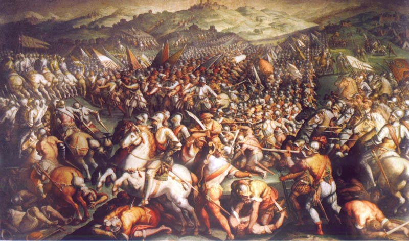 Vasari, Battle of Marciano