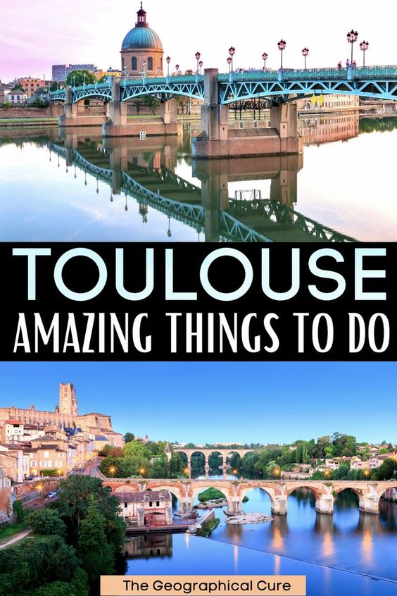 pin for top attractions in Toulouse
