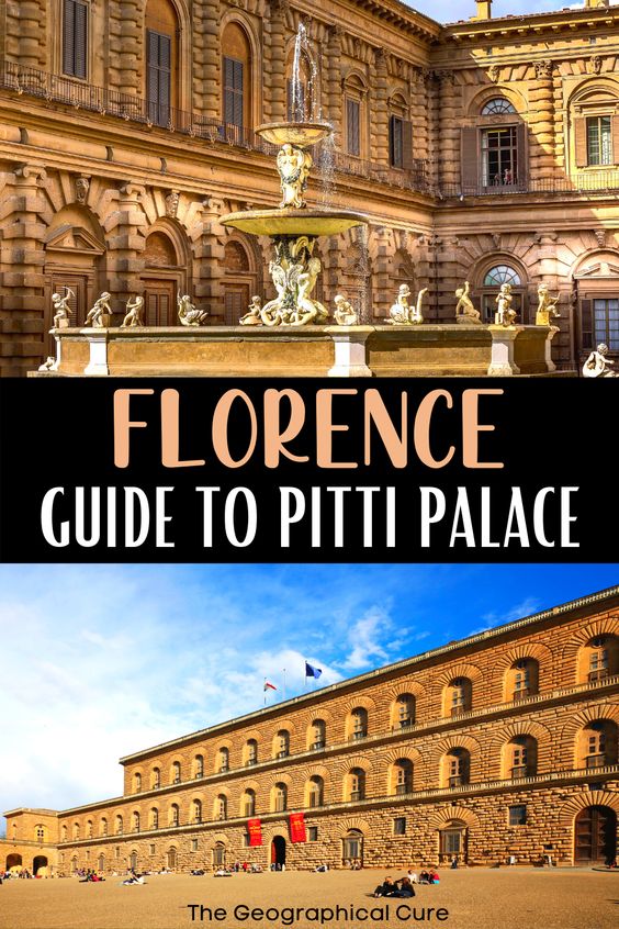 Pinterest pin for guide to the Pitti Palace