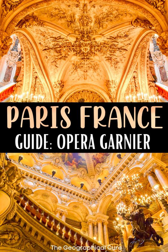 Pinterest pin for guide to theOpera Garnier