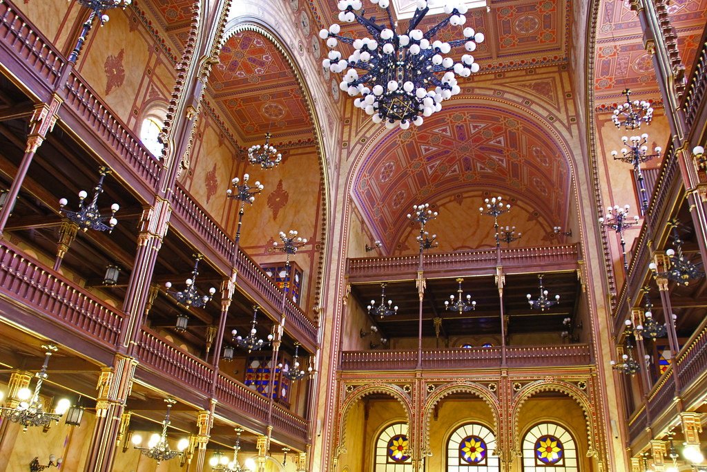 interior of the synagogue
