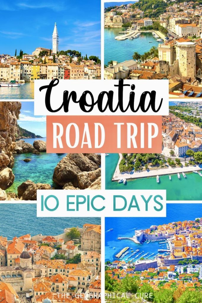 pin for 10 days in Croatia itinerary