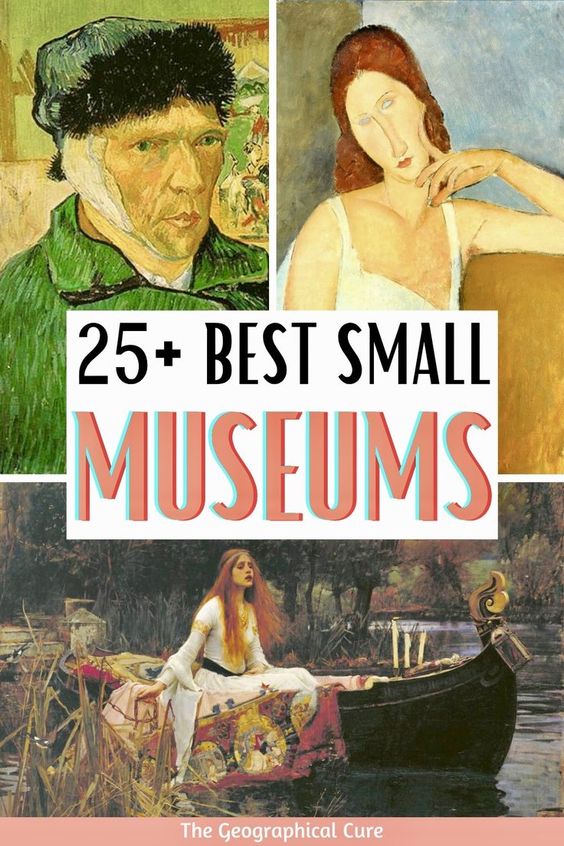 pin for the best small museums