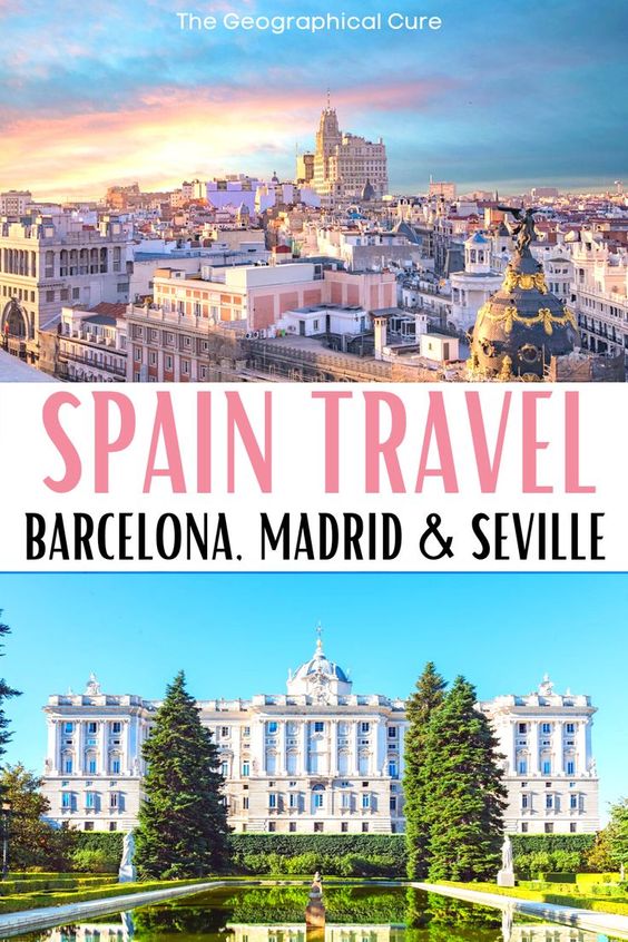 Pinterest pin for 10-14 days in Spain itinerary