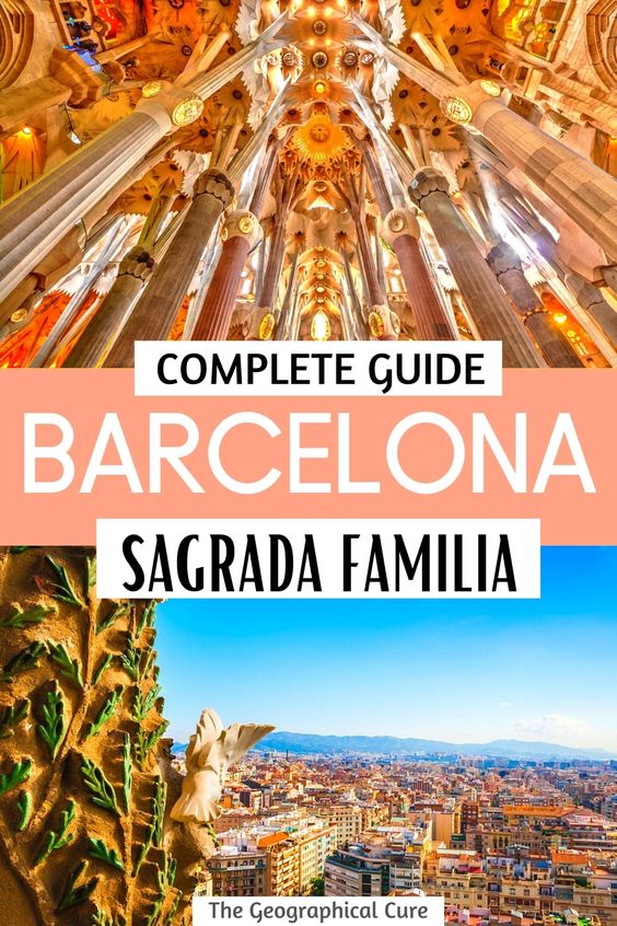 Pinterest pin for guide to Sagrada Familia