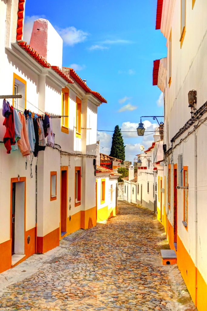 portugal places to visit in lisbon medieval street in Evora