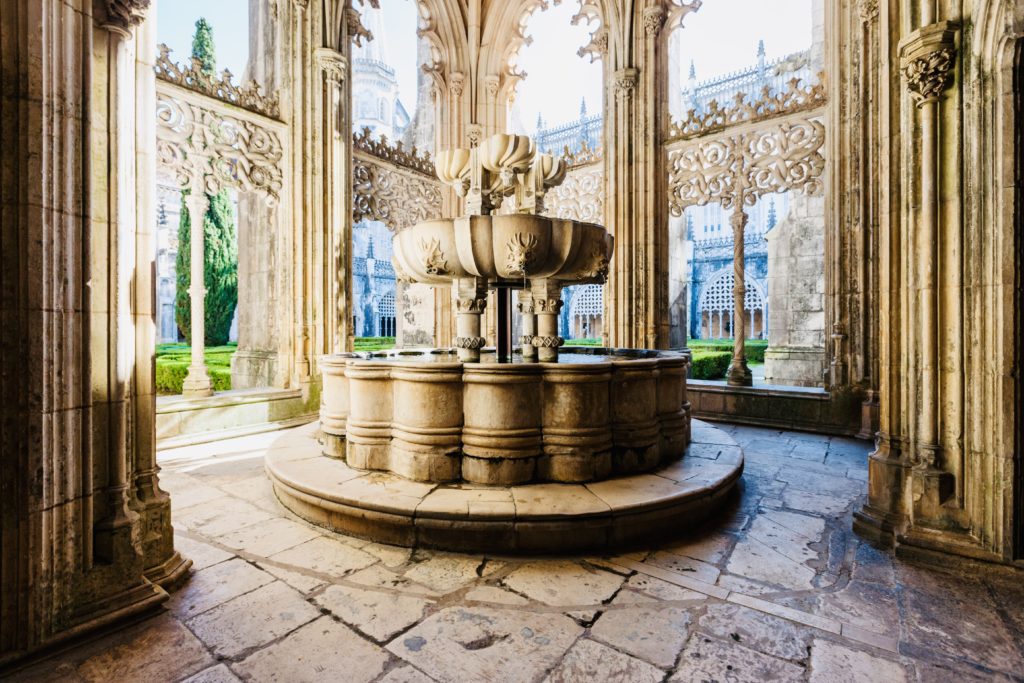 portugal places to visit in lisbon cloister of Batalha Monastery