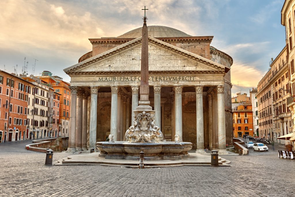 the Pantheon 