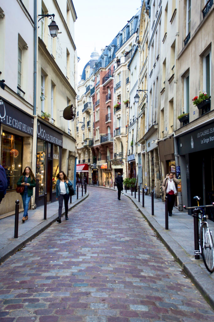 street in the Latin Quarter in Paris