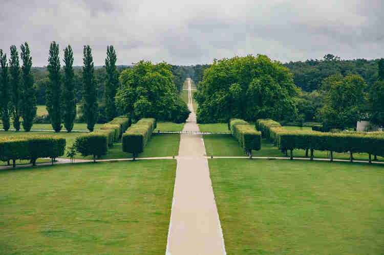 gardens and park at Chambord