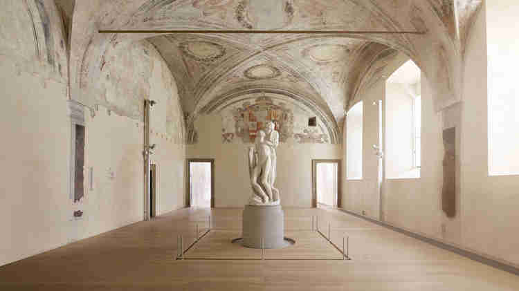 Michelangelo's Rondanini Pieta in Castle Sforza