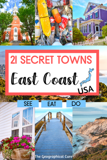 pin for hidden gems on the East Coast