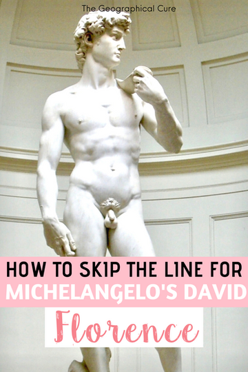 guide to Michelangelo's David in Florence