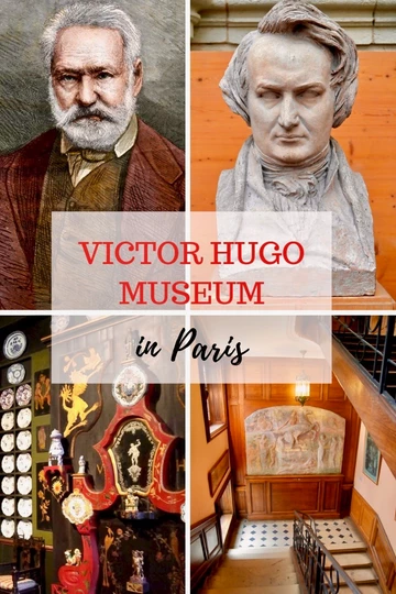 Pinterest pin for guide to the Victor Hugo Museum