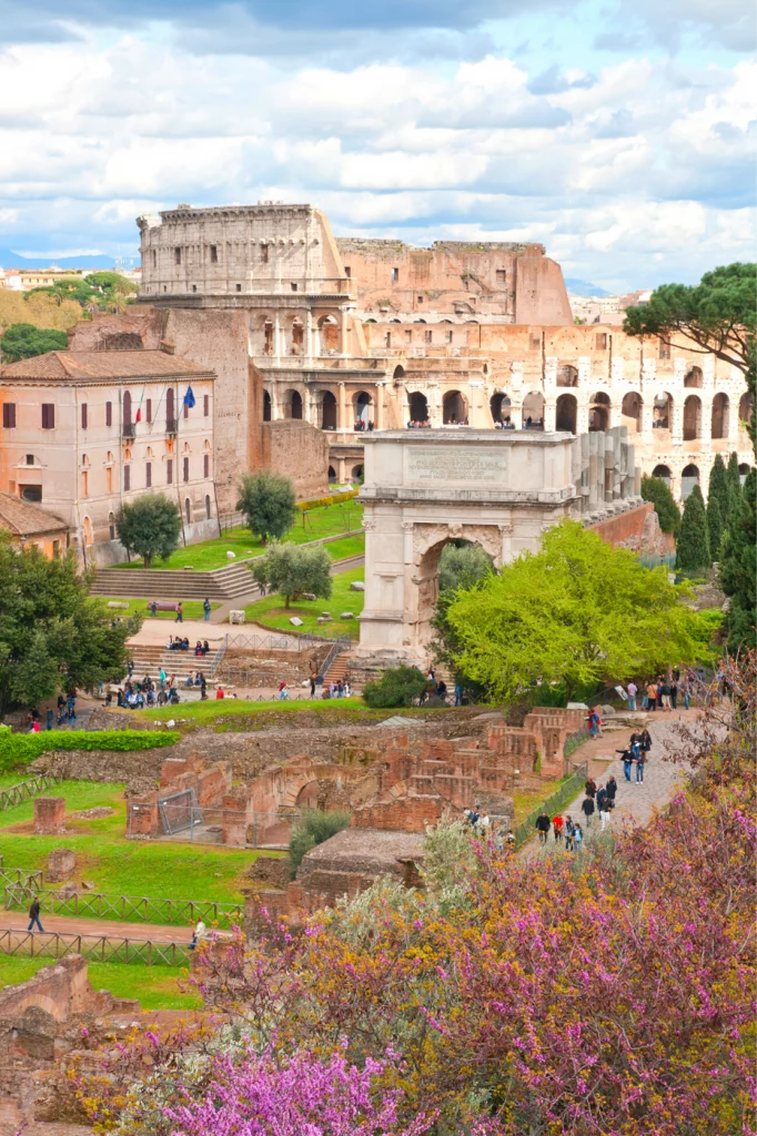 Arch of Titus & Colosseum