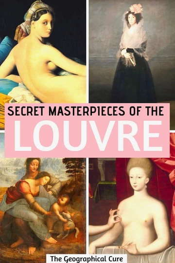 pin for underrated masterpieces of the Louvre Museum in Paris