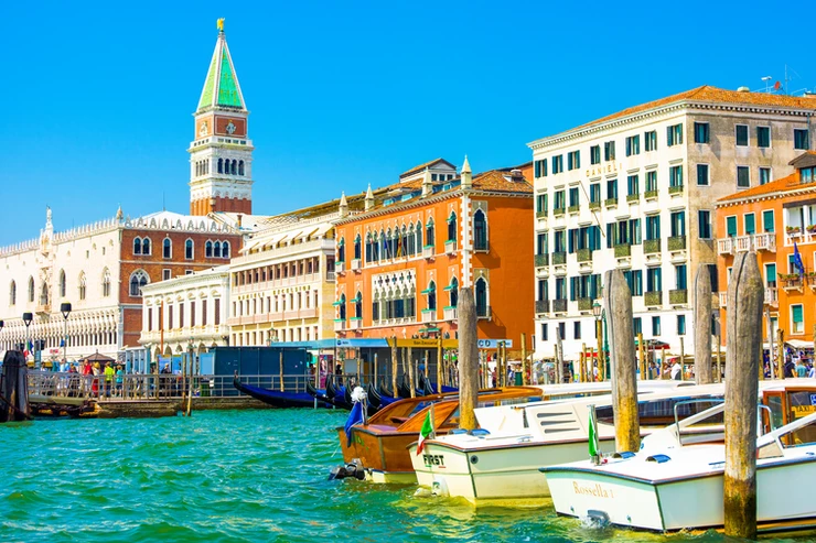 the Grand Canal in Venice, a must visit city with 10 days in Italy