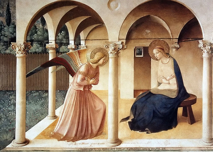 Fra Angelico, The Annunciation, 1443