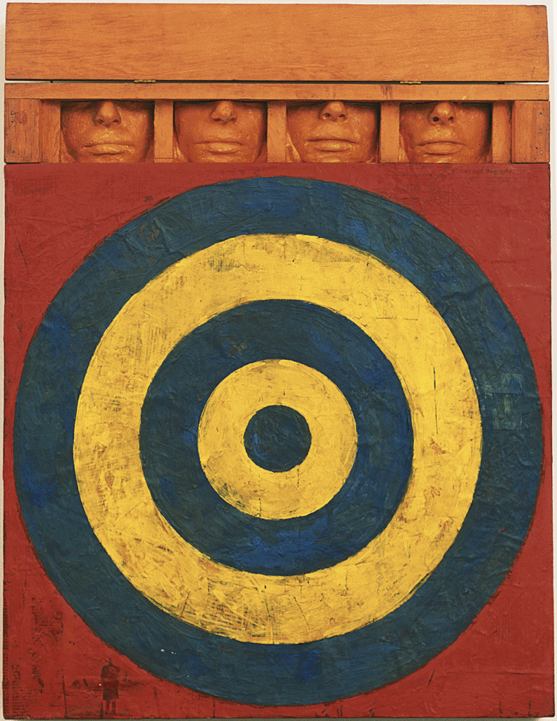 Jasper Johns, Target With Four Faces, 1955