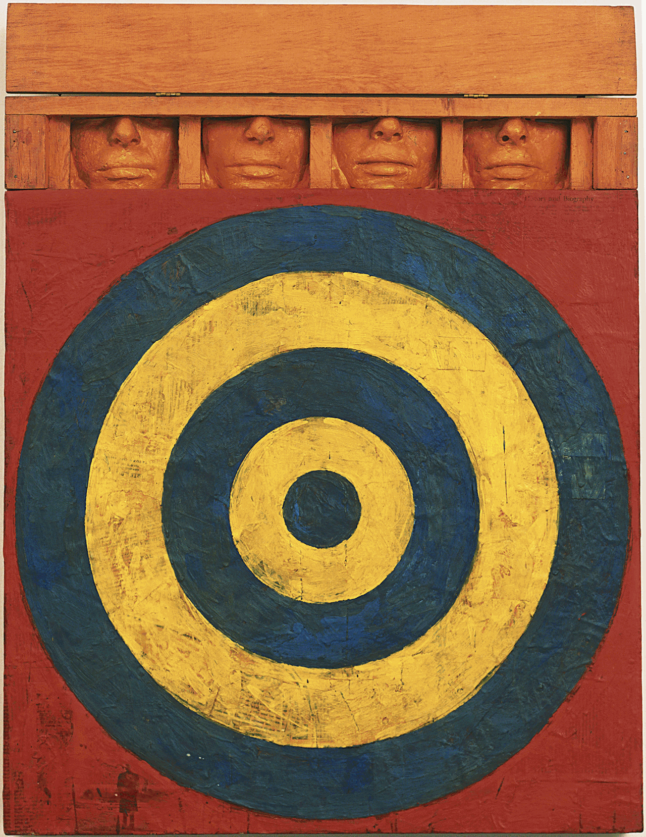  Jasper Johns, Target With Four Faces, 1955