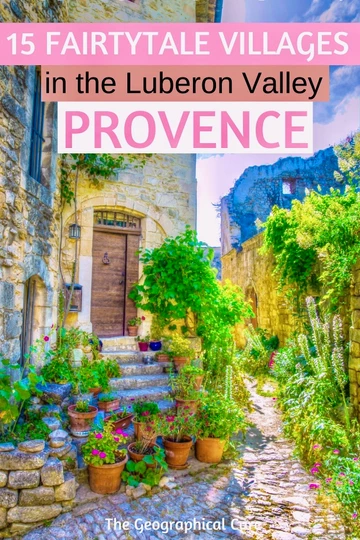 fairytale villages in the Luberon Valley