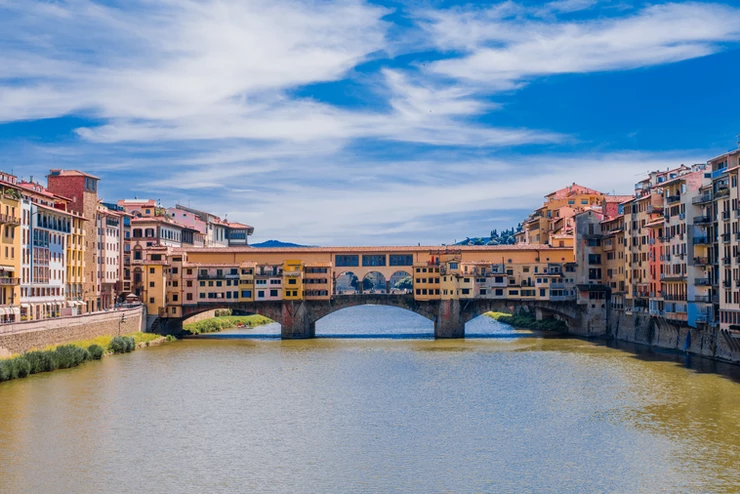 the iconic Ponte Vecchio in Florence