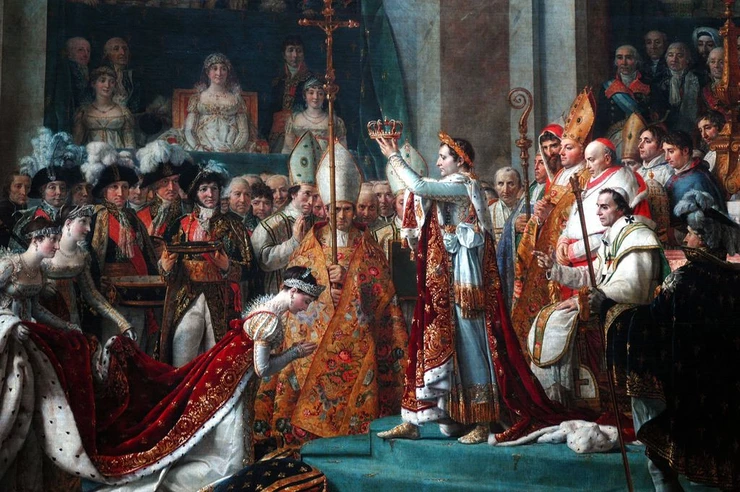 Jacques-Louis David, The Coronation of Napoleon, 1807