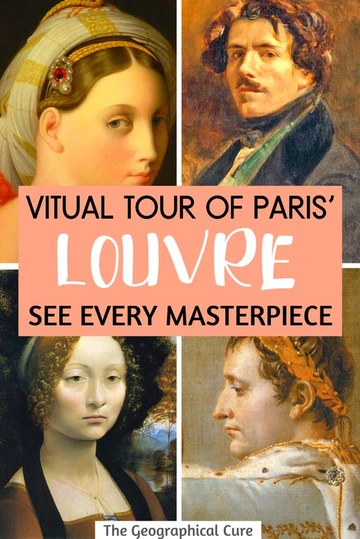 guide to taking a virtual tour of the Louvre