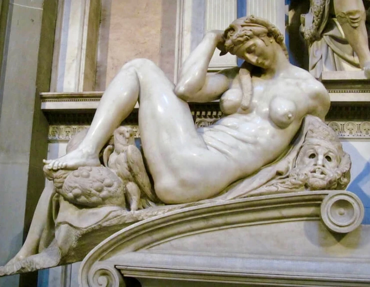 Michelangelo's sculpture of Night