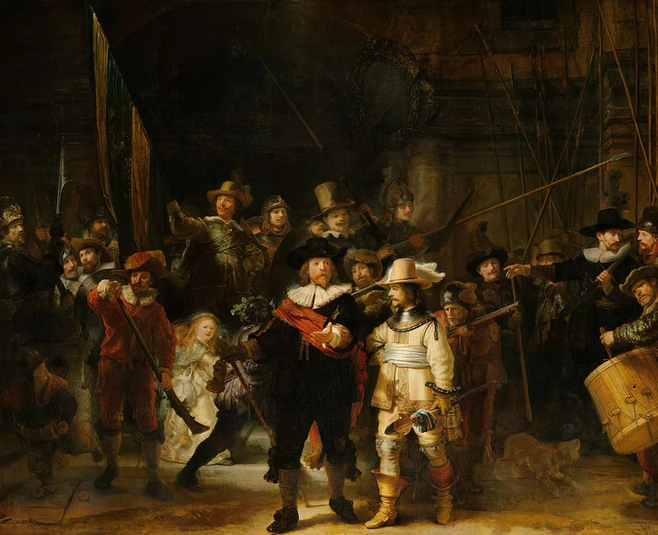 Rembrandt, The Night Watch, 1642