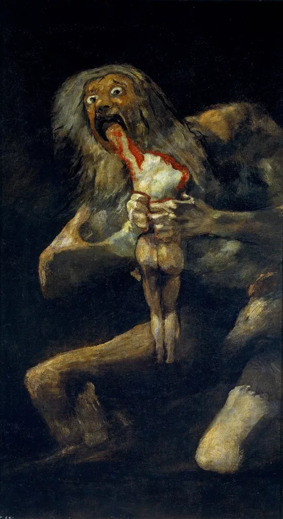 Francisco Goya, Saturn Devouring His Son, 1819-23