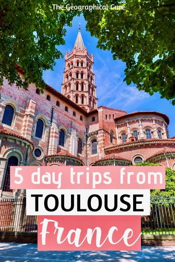 pin for day trips from Toulouse