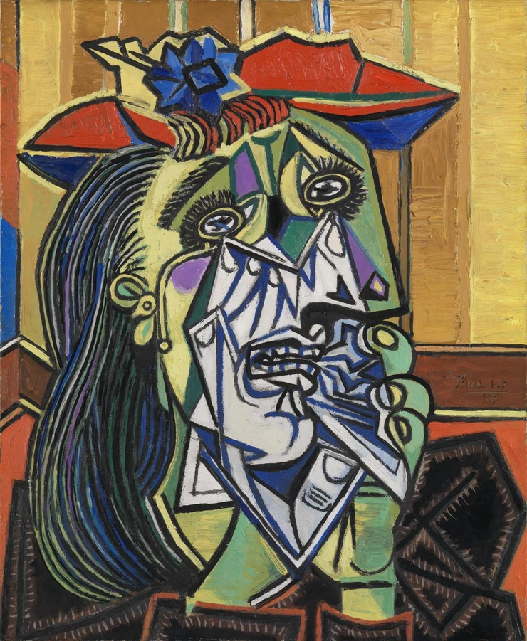Picasso, The Weeping Woman, 1937