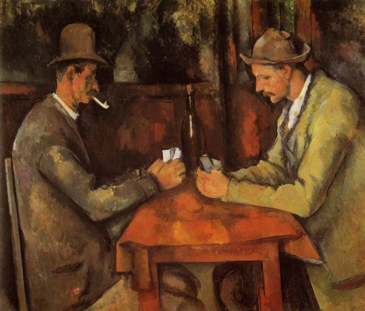 Paul Cezanne, The Card Players, 1894