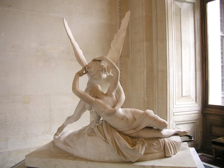 Antonio Canova, Psyche Revived by Cupid's Kiss, 1793
