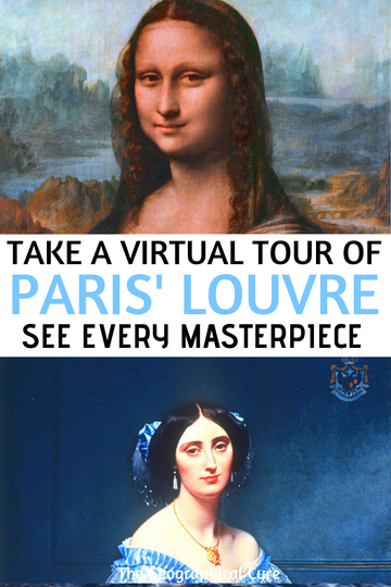 Pinterest pn for virtual tour of the Louvre