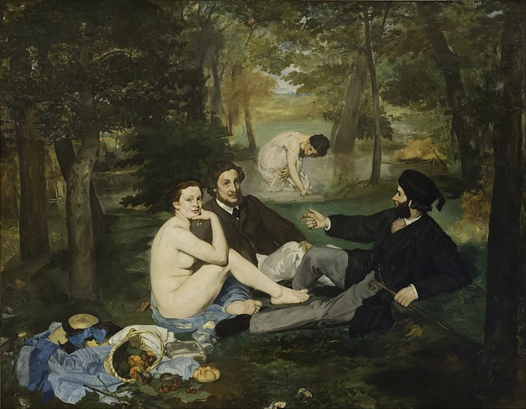Edouard Manet, Luncheon on the Grass, 1863