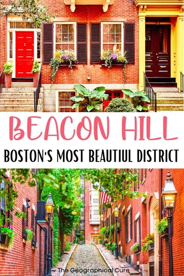 Pinterest pin for best things to do in Beacon Hill
