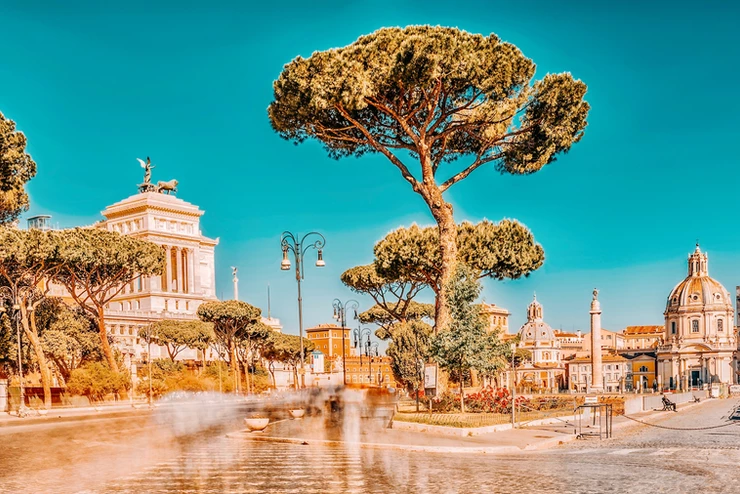 Via dei Fori Imperiali in Rome