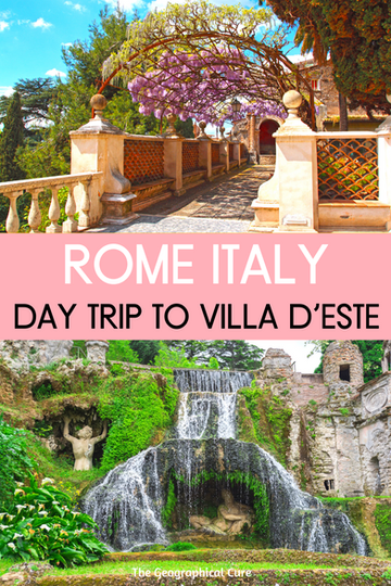 guide to Villa d'Este in Tivoli