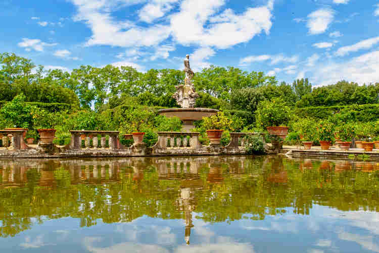 Neptune Fountain in the Boboli Gardens