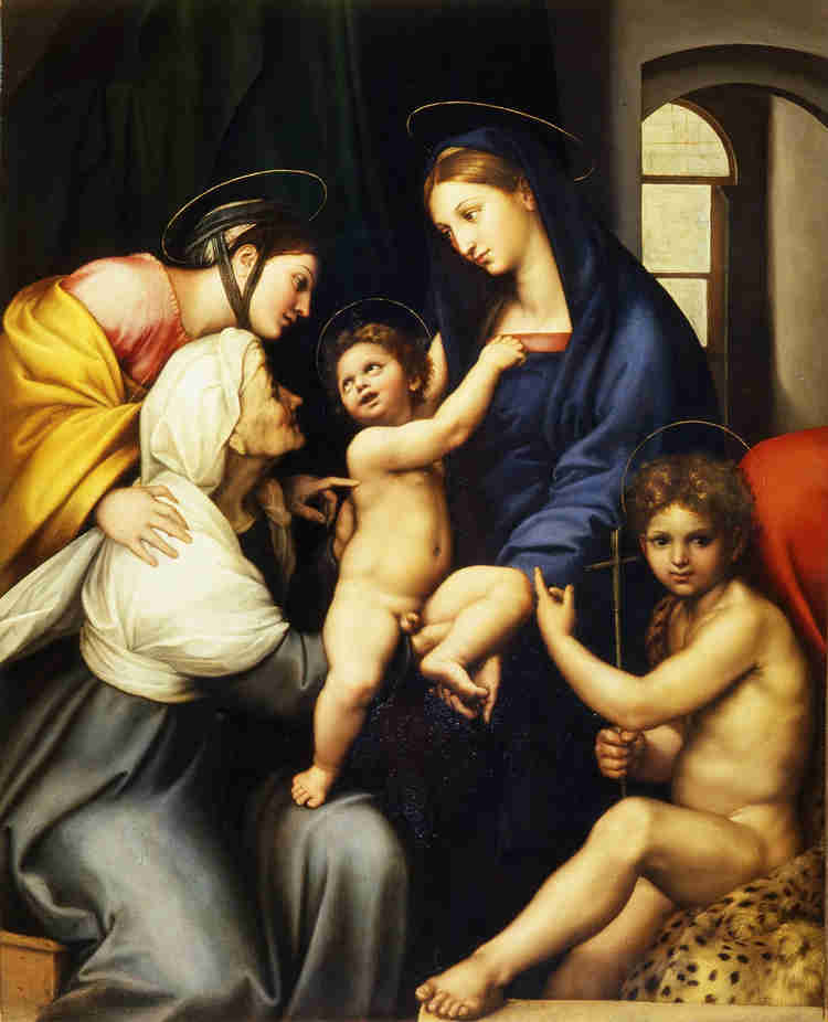 Raphael madonna in the Pitti Palace