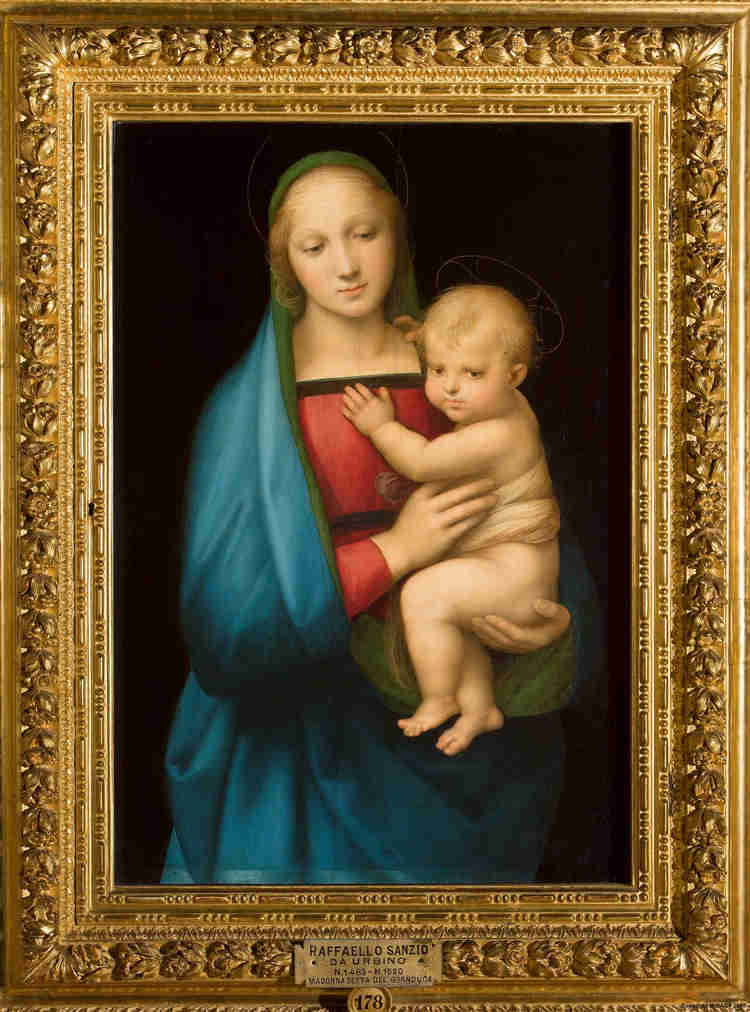 another Raphael madonna in the Pitti Palace