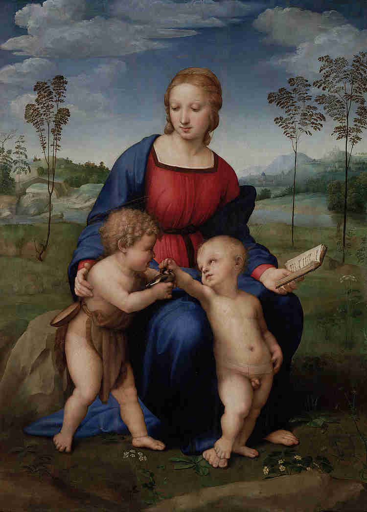 Raphael's famous Madonna of the Goldfinch