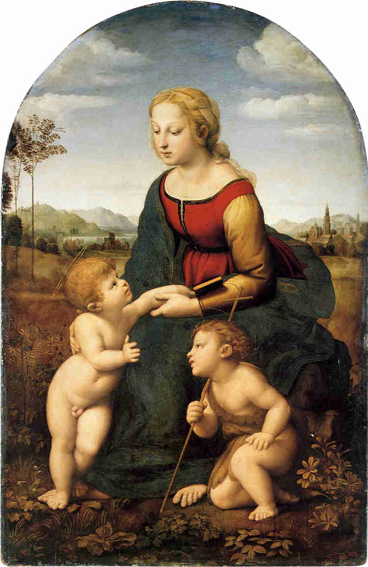 Raphael painting in the Louvre