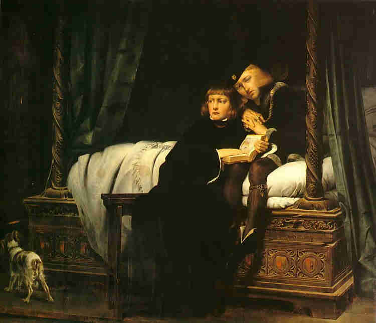 Paul Delaroche, The Princes in the Tower, 1830 (Louvre)