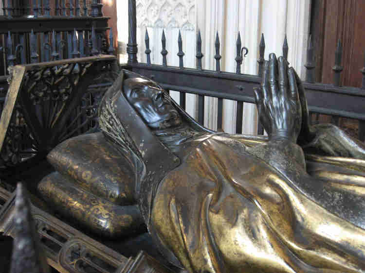 Margaret Beaufort's tomb in the Henry VII Chapel