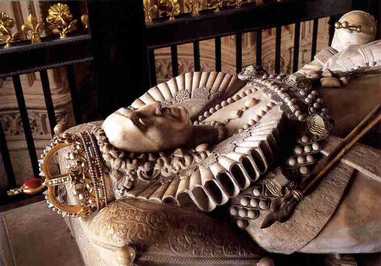 effigy of Elizabeth I