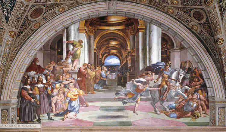 Raphael, The Expulsion of Heliodorus, 1511-12